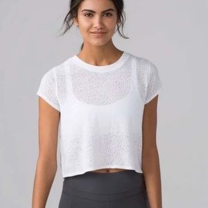 Lululemon Hint of Sheer Tee (full length)